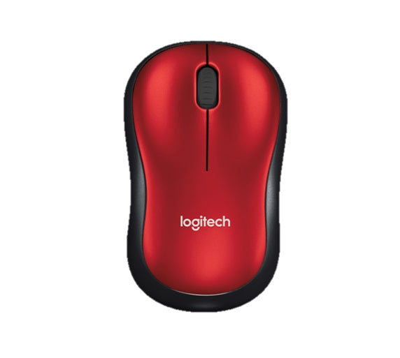 Mouse LOGITECH M185 - Rojo, 3 botones, RF inalámbrico, Óptico, 1000 DPI Mouse LOGITECH M185 - Rojo, 3 botones, RF inalámbrico, Óptico, 1000 DPI